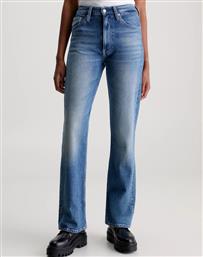 Calvin Klein Authentic Ψηλόμεσο Γυναικείο Jean Παντελόνι σε Bootcut Εφαρμογή Denimblue