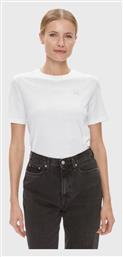 Calvin Klein Badge T-Shirt Λευκό J20J223226-YAF από το Modivo