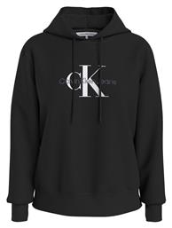 Calvin Klein Γυναικείο Φούτερ με Κουκούλα Μαύρο