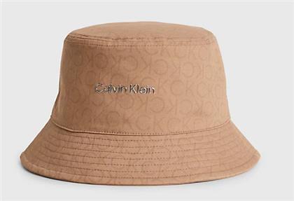 Calvin Klein Γυναικείο Καπέλο Bucket Μπεζ