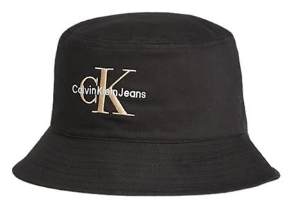 Calvin Klein Υφασμάτινo Ανδρικό Καπέλο Στυλ Bucket Μαύρο από το Modivo