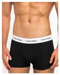 Calvin Klein Low Rise Trunk Ανδρικά Μποξεράκια 3Pack Μαύρο