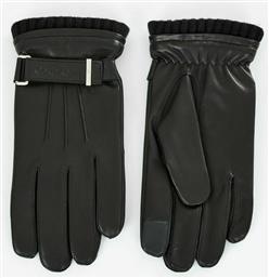 Calvin Klein Μαύρα Γυναικεία Μάλλινα Γάντια