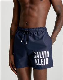 Calvin Klein Medium Drawstring Intense Ανδρικό Μαγιό Σορτς Navy Μπλε από το Modivo