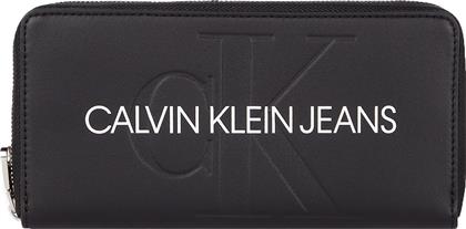 Calvin Klein Μεγάλο Γυναικείο Πορτοφόλι Μαύρο από το Attica The Department Store