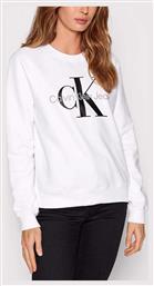 Calvin Klein Monogram Γυναικείο Φούτερ Λευκό από το Modivo