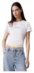 Calvin Klein Monologo T-Shirt White J20J225252-YAA