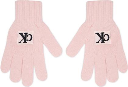 Calvin Klein Παιδικά Γάντια Ροζ
