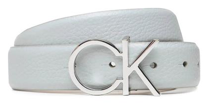 Calvin Klein Re-Lock Δερμάτινη Γυναικεία Ζώνη Pearl Blue από το ProjectShops