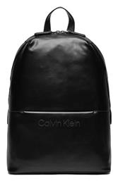 Calvin Klein Round Ανδρικό Σακίδιο Πλάτης Μαύρο