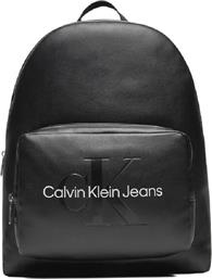 Calvin Klein Sculpted Campus Γυναικεία Τσάντα Πλάτης Μαύρη