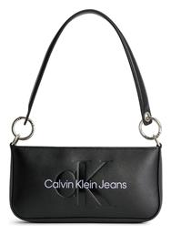 Calvin Klein Sculpted Γυναικεία Τσάντα Ώμου Μαύρη