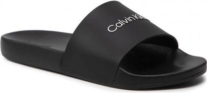 Calvin Klein Slides σε Μαύρο Χρώμα από το Epapoutsia