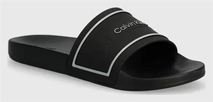 Calvin Klein Slides σε Μαύρο Χρώμα