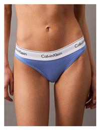 Calvin Klein Βαμβακερό Γυναικείο Slip Γαλάζιο