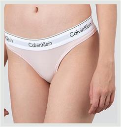 Calvin Klein Βαμβακερό Γυναικείο String Ροζ