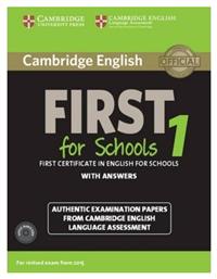 Cambridge English First for Schools 1 Self Study Pack (+ 2 Cd) N/e