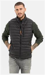 Camel Active Αμάνικο Ανδρικό Μπουφάν Puffer Dark Gray από το Plus4u