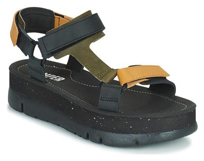 Camper Ogau Δερμάτινα Γυναικεία Σανδάλια Flatforms από το Z-mall