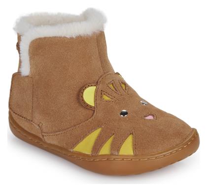 Camper Βρεφικά Παντοφλάκια Αγκαλιάς Καφέ