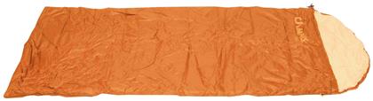 Campus Sleeping Bag Μονό Καλοκαιρινό Fox Orange