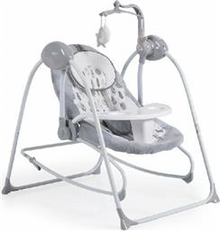 Cangaroo Ηλεκτρικό Relax Μωρού Κούνια Rhea Grey με Μουσική 2 σε 1 για Παιδί έως 9kg
