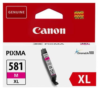 Canon CLI-581XL Γνήσιο Μελάνι Εκτυπωτή InkJet Ματζέντα (2050C001)