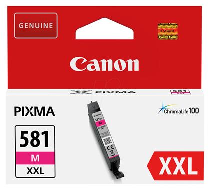 Canon CLI-581XXL Μελάνι Εκτυπωτή InkJet Ματζέντα (1996C001)