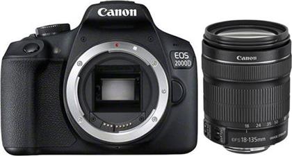Canon EOS 2000D Kit (EF-S 18-135mm IS) Black από το Media Markt
