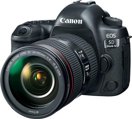 Canon EOS 5D Mark IV Kit (EF 24-105mm f/4L IS II USM) Black από το Media Markt