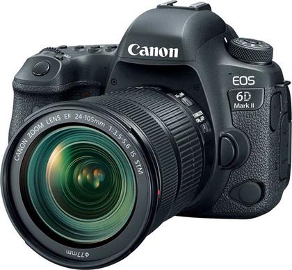 Canon EOS 6D Mark II Kit (EF 24-105mm f/3.5-5.6) Black από το Plaisio