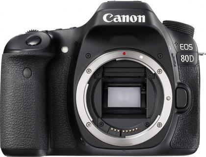 Canon DSLR Φωτογραφική Μηχανή EOS 80D Crop Frame Body Black
