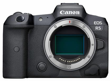 Canon EOS R5 Mirrorless Φωτογραφική Μηχανή Body Μαύρη