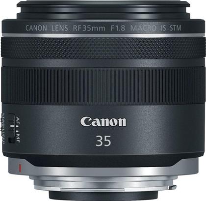 Canon Full Frame Φωτογραφικός Φακός RF 35mm F1.8 IS STM Wide Angle / Macro για Canon RF Mount Black από το Public