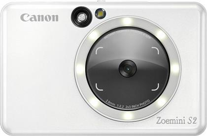 Canon Instant Φωτογραφική Μηχανή Zoemini S2 Pearl White