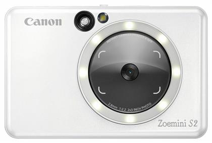 Canon Instant Φωτογραφική Μηχανή Zoemini S2 Pearl White