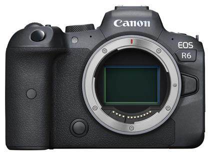 Canon Mirrorless Φωτογραφική Μηχανή EOS R6 Full Frame Body Black