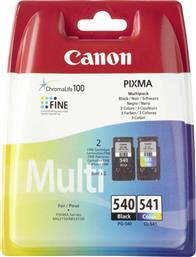Canon PG-540/CL-541 Πακέτο 2 Μελανιών Εκτυπωτή InkJet Πολλαπλό (Color) / Μαύρο (5225B006)