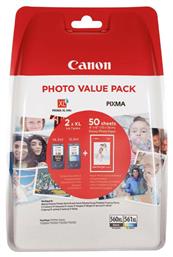 Canon PG-560XL/CL-561XL Γνήσιο Photo Value Pack με 2 Μελάνια Εκτυπωτή InkJet