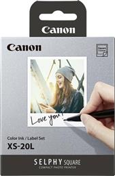 Canon XS-20L Φωτογραφικό Χαρτί Selphy Square 7.2x8.5 για Εκτυπωτές Inkjet 20 Φύλλα από το Public