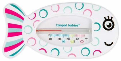 Canpol Babies Αναλογικό Θερμόμετρο Μπάνιου Fish 10°C έως 50°C Ροζ