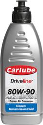 CarLube Βαλβολίνη Driveline 80W-90 1lt