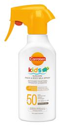 Carroten Αδιάβροχο Παιδικό Αντηλιακό Spray Kids για Πρόσωπο & Σώμα SPF50 270ml