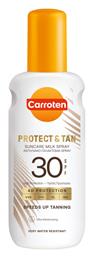 Carroten Protect & Tan SPF30 Αντηλιακή Κρέμα 200ml