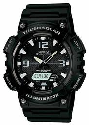 Casio AQ-S810W-1BVEF Ρολόι Solar με Καουτσούκ Λουράκι