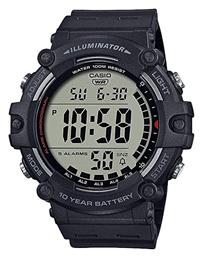Casio Collection Ρολόι Μπαταρίας με Καουτσούκ Λουράκι