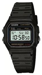 Casio Collection Ρολόι Μπαταρίας με Μαύρο Καουτσούκ Λουράκι