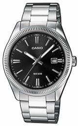 Casio Collection Ρολόι Μπαταρίας με Μεταλλικό Μπρασελέ