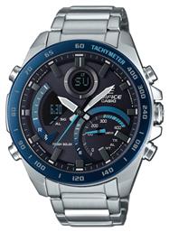 Casio Edifice Bluetooth Αναλογικό/Ψηφιακό Ρολόι Χρονογράφος Μπαταρίας με Ασημί Μεταλλικό Μπρασελέ από το Kiriakos Gofas