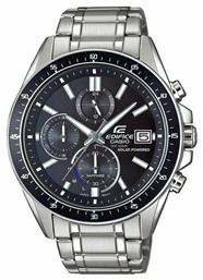 Casio Edifice Premium Ρολόι Χρονογράφος Μπαταρίας με Ασημί Μεταλλικό Μπρασελέ από το Kiriakos Gofas